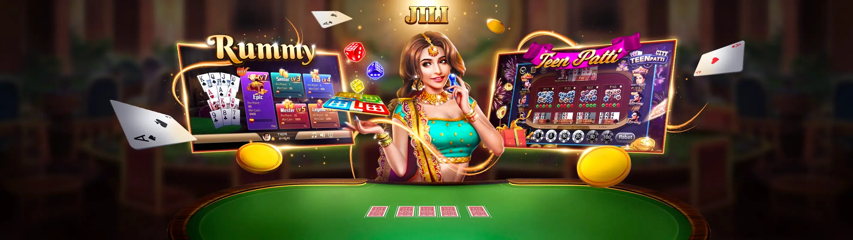 Hình ảnh bàn Baccarat sang trọng tại i9bet141 casino, với người chia bài và các lá bài đang được đặt cược, thể hiện sự chuyên nghiệp và hấp dẫn của trò chơi.